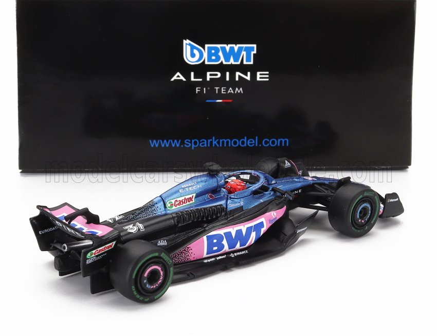 ALPINE | F1  A523 TEAM BWT ALPINE N 31 SEASON 2023 ESTEBAN OCON