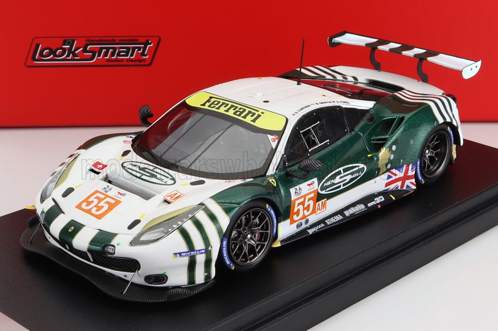 FERRARI | 488 GTE EVO 3.9L TURBO V8 TEAM SPIRIT OF RACE N 55 24h LE MANS 2022 D.CAMERON - M.GRIFFIN - D.PEREL