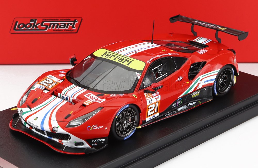 FERRARI | 488 GTE EVO 3.9L TURBO V8 TEAM AF CORSE N 21 24h LE MANS 2022 S.MANN - C.ULRICH - T.VILANDER