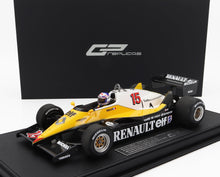 RENAULT | F1 RE40 N 15 WINNER FRENCH GP PAUL RICHARD (POLE AND FASTEST LAP) (with pilot figure) 1983 ALAIN PROST - CON VETRINA - WITH SHOWCASE