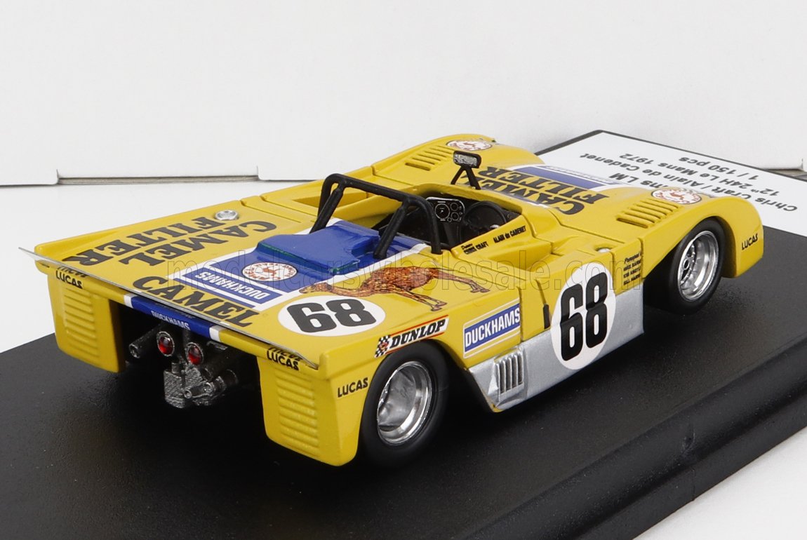 DUCKHAMS | LM72 3.0L V8 TEAM DUCKHAM'S OIL MOTOR RACING N 68 24h LE MANS 1978 C.CRAFT - A.DE CADENET