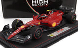 FERRARI | F1-75 TEAM SCUDERIA FERRARI N 55 2nd BAHRAIN GP 2022 CARLOS SAINZ - CON VETRINA - WITH SHOWCASE