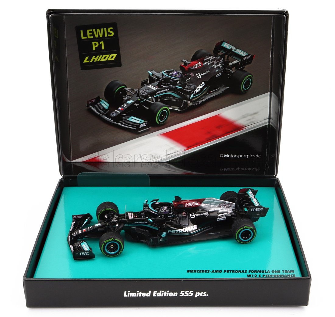 MERCEDES GP | F1  W12 MERCEDES M12 EQ POWER+ TEAM AMG PETRONAS MOTORSPORT FORMULA ONE N 44 WINNER SOTCHI RUSSIAN GP 2021 LEWIS HAMILTON - 100th VICTORY F1