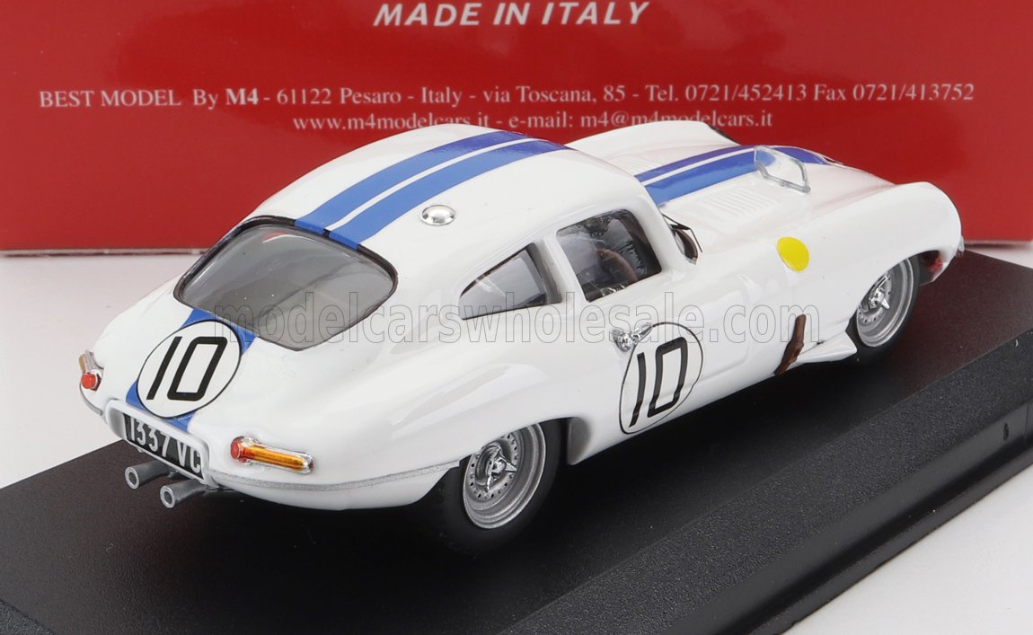 JAGUAR | E-TYPE 3.8L S6 COUPE TEAM BRIGGS CUNNINGHAM N 10 4th 24h LE MANS 1962 B.CUNNINGHAM - R.SALVADORI