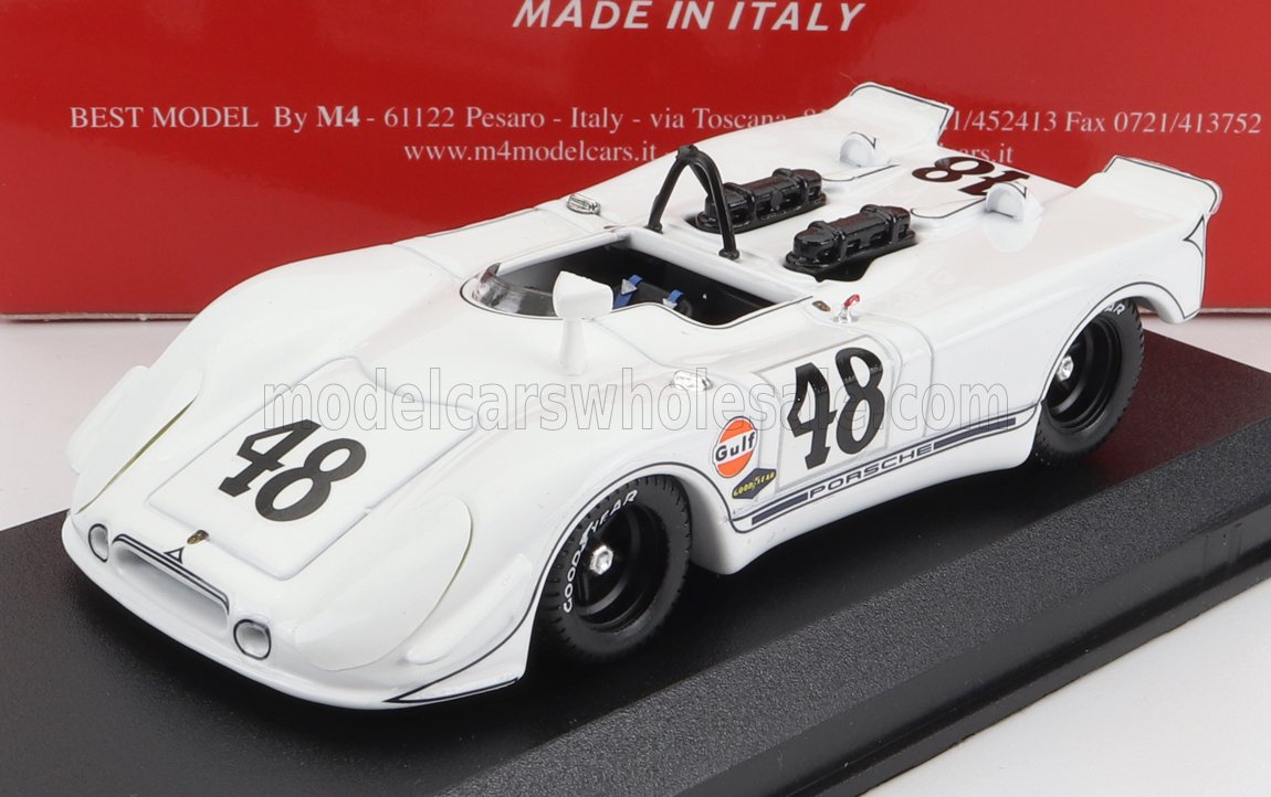 PORSCHE | 908/02 FLUNDER SPIDER N 48 2° 12h SEBRING 1970 STEVE McQUEEN - P.REVSON