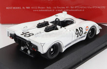 PORSCHE - 908/02 FLUNDER SPIDER N 48 2e 12h SEBRING 1970 STEVE McQUEEN - P.REVSON - BLANC - Vroomi