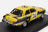 Voiture miniature Opel de course jaune et noire, N 24, sur socle — Vroomi