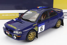 SUBARU - IMPREZA 555 N 6 2e RALLY HONGKONG-PEKING 1994 R. BURNS - R. REID - BLAUW