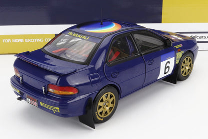 SUBARU - IMPREZA 555 N 6 2nd RALLY HONG KONG BEIJIJNG 1994 R.BURNS - R.REID - BLUE