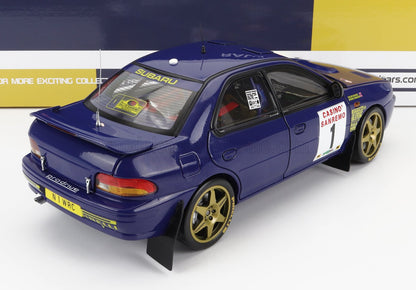 SUBARU - IMPREZA 555 N 1 WINNER RALLY SANREMO 1996 C.McRAE - D.RINGER - BLUE