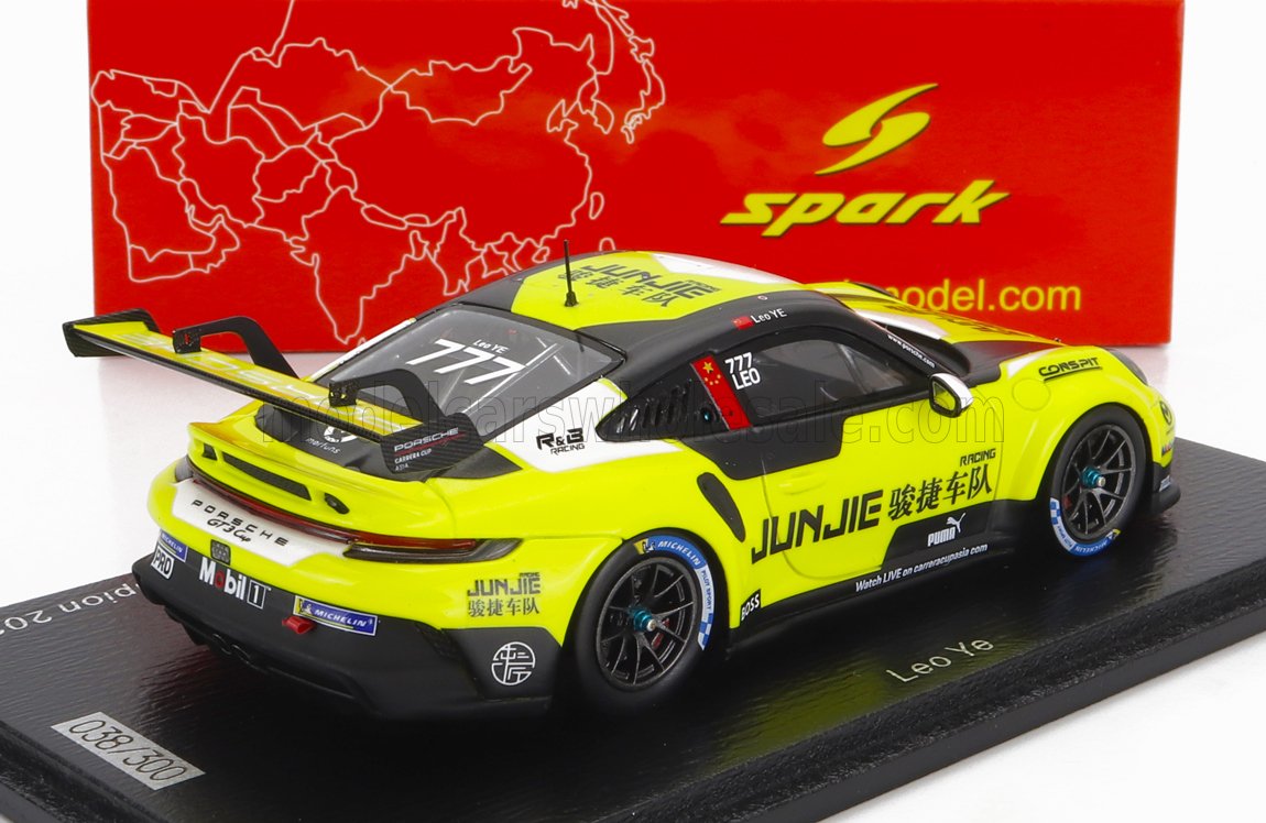 PORSCHE | 911 991-2 GT3 TEAM JUNGIG N 777 CHAMPION ASIA PORSCHE CARRERA CUP SEASON 2022 L.YE