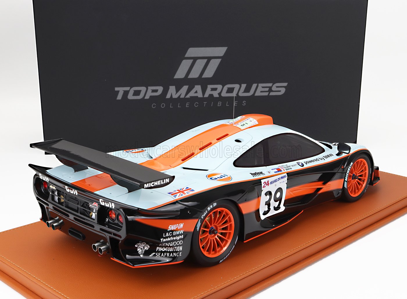 McLAREN | F 1 GTR 6.0L V12 TEAM GULF DAVIDOFF GTC RACING N 39 24h LE MANS 1997 R.BELLM - A.G.SCOTT - M.SEKIYA