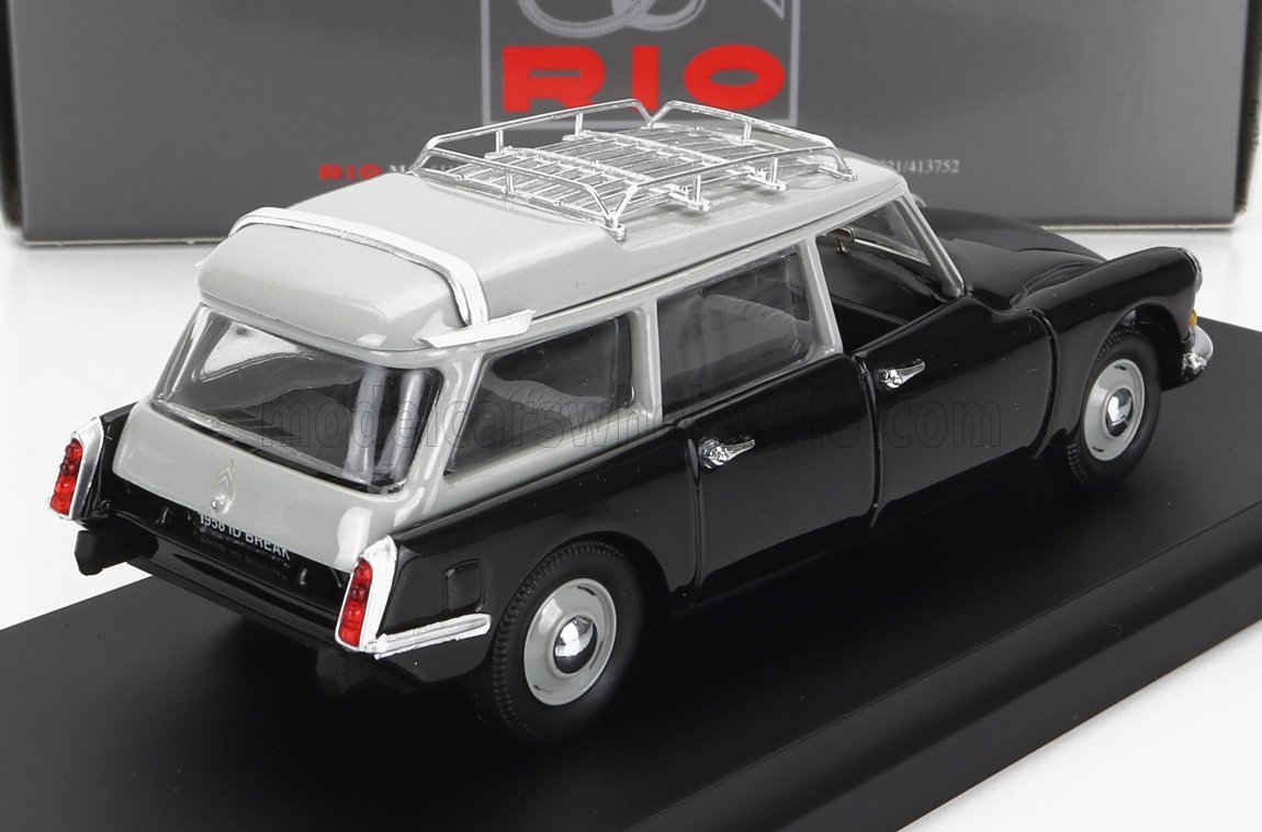 Citroën ID19 Break SW Station Wagon 1958 Black Grey Rio Models 1:43 scale model - image 2