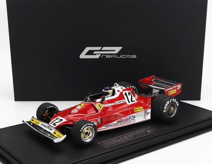 FERRARI | F1  312T2B TEAM SCUDERIA FERRARI SPA SEFAC N 12 WINNER BRAZILIAN GP (with pilot figure) 1977 CARLOS REUTEMANN