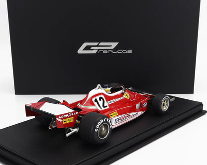 FERRARI | F1  312T2B TEAM SCUDERIA FERRARI SPA SEFAC N 12 WINNER BRAZILIAN GP (with pilot figure) 1977 CARLOS REUTEMANN
