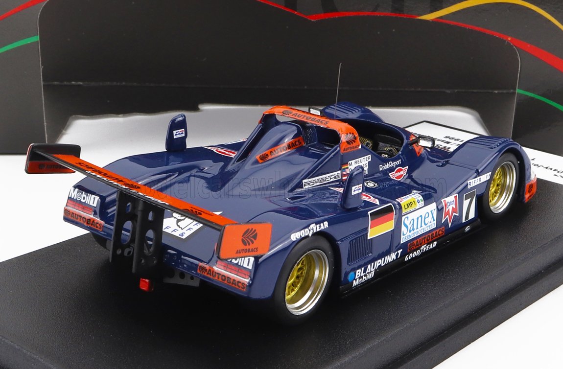 Porsche 935 3.0L Turbo WSC-95 Joest Racing No. 7 Alexander Wurz Davy Jones Manuel Reuter Winner 24h Le Mans 1996 Trofeu 1:43 scale model - image 2
