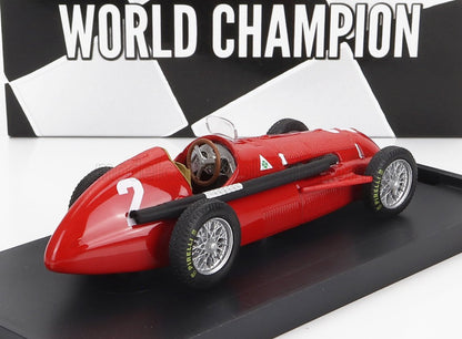ALFA ROMEO - F1 159 N 2 CHAMPION DU MONDE GP DE BELGIQUE JUAN MANUEL FANGIO 1951 - ROUGE Maquette de voiture sur Vroomi