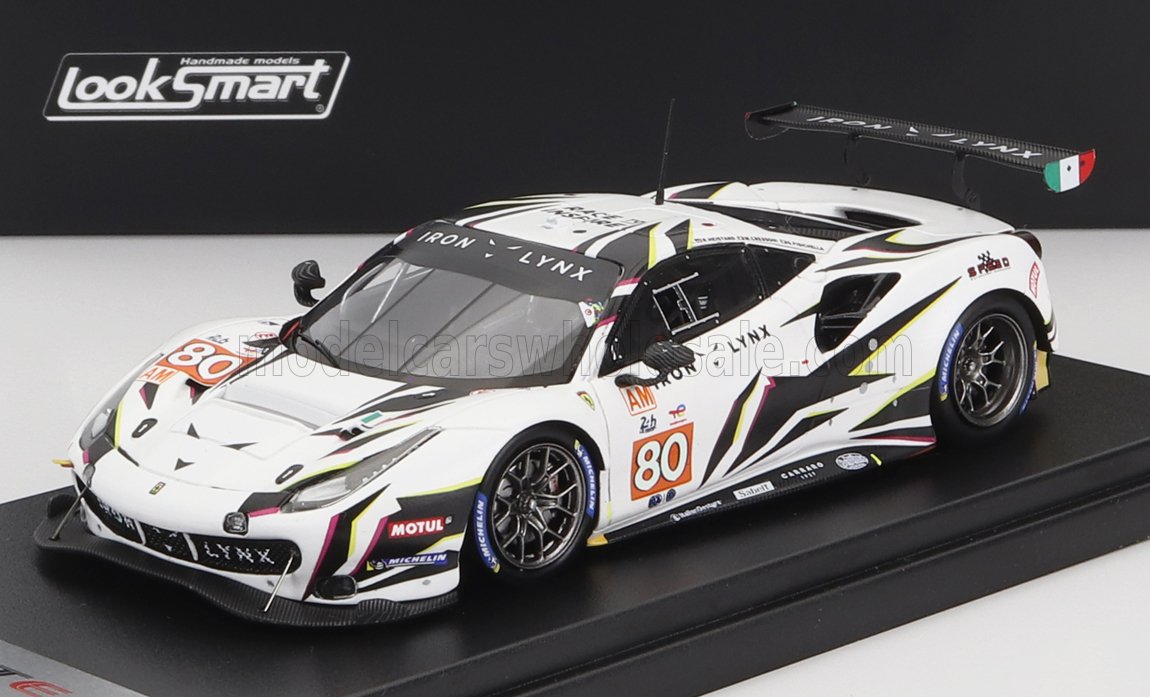 FERRARI | 488 GTE EVO 3.9L TURBO V8 TEAM IRON LYNX N 80 24h LE MANS 2022 M.CRESSONI - G.FISICHELLA - R.HEISTAND