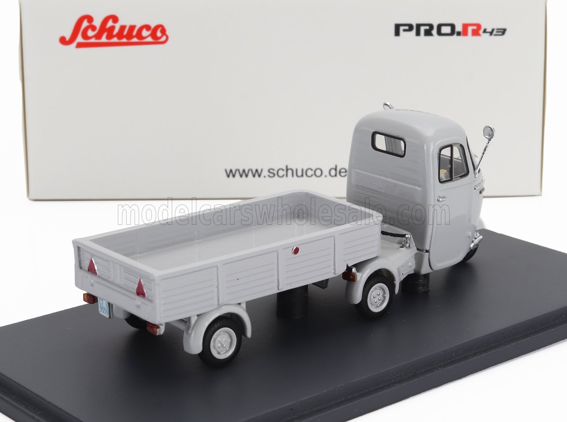 PIAGGIO - APE PENTARO MOTRICE + PENTARO' RIMORCHIO 1964 - GREY - Vroomi