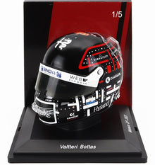 STILO-HELM – F1  CASCO-HELM ALFA ROMEO C43 TEAM NR. 77 GP VON MONACO 2023 VALTTERI BOTTAS – SCHWARZ, WEISS, ORANGE