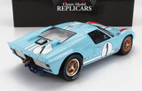 FORD USA | GT40 MKII 7.0L V8 TEAM SHELBY AMERICAN INC. N 1 2. (ABER WIRKLICH GEWINNER) 24h LE MANS 1966 K.MILES - D.HULME