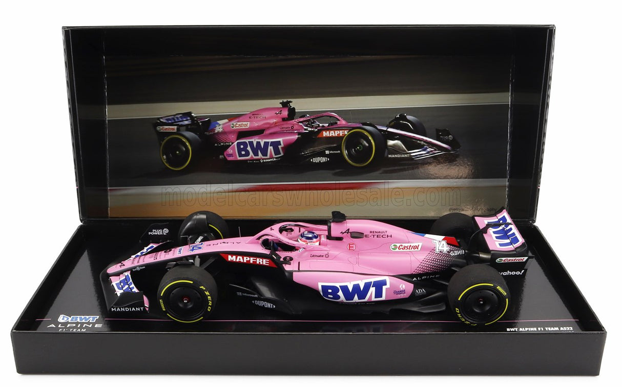 ALPINE | F1 A522 TEAM ALPINE BWT N 14 BAHRAIN GP 2022 FERNANDO ALONSO