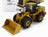 Caterpillar CAT 966GC Wheel Loader Yellow Black DM Models 1:50 scale model