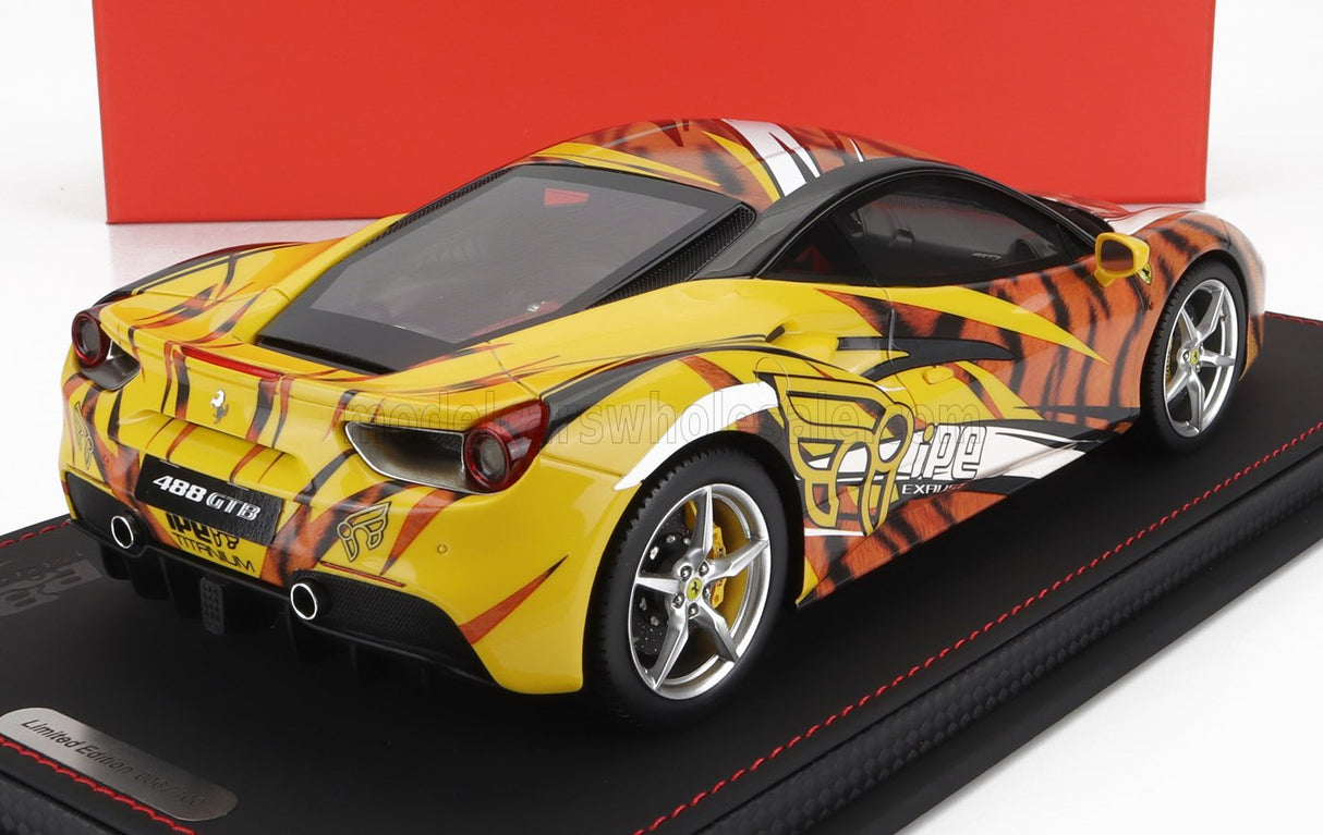 FERRARI | 458 GTB IPE TIGER 2021 - CON VETRINA - WITH SHOWCASE