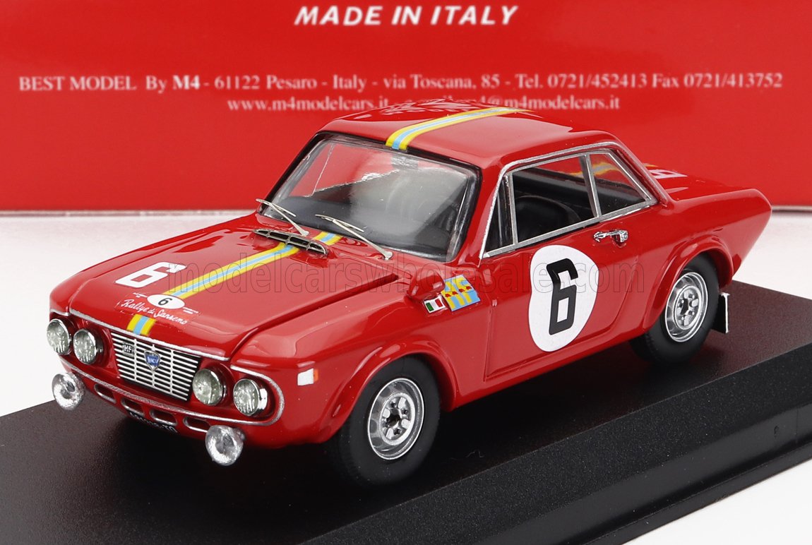 LANCIA | FULVIA 1.3 COUPE HF N 6 SIEGER RALLYE SANREMO 1969 H.KALLSTROM - G.HAGGBON