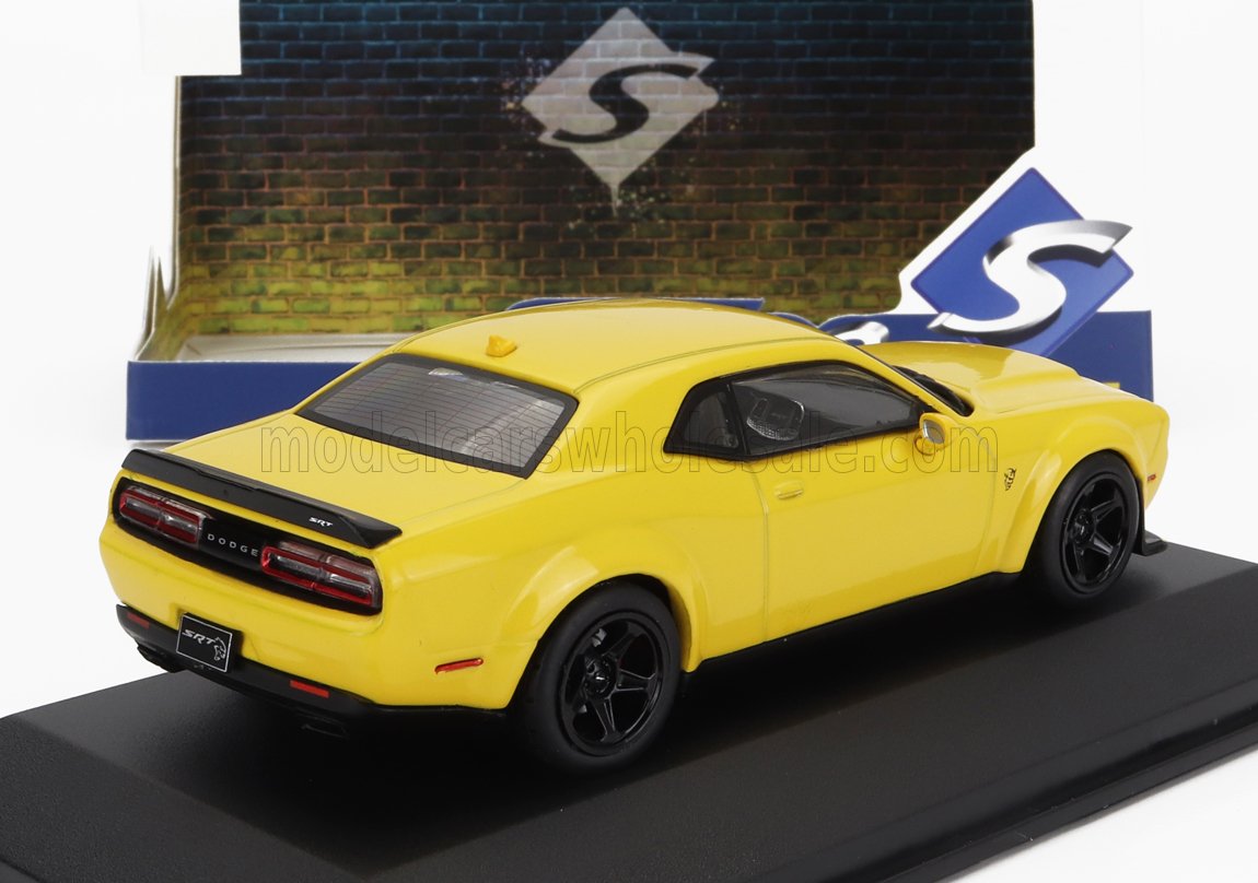 DODGE - CHALLENGER COUPE 2018 - YELLOW BLACK - Vroomi