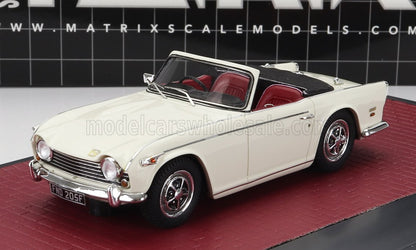 TRIUMPH - TR5 CABRIOLET APERTA DEL 1967 - BIANCA