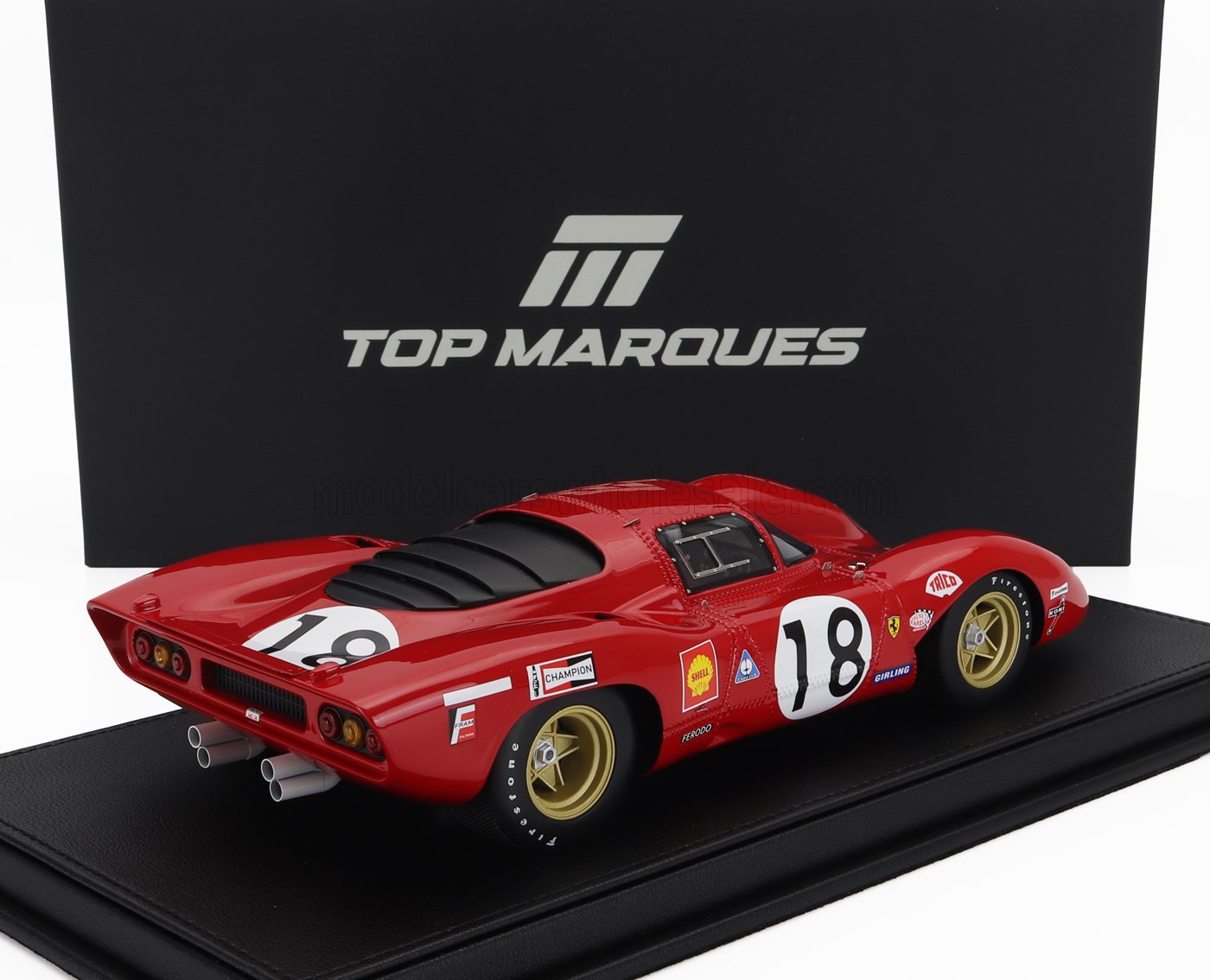 FERRARI | 312P 3.0L V12 COUPE TEAM SEFAC N 18 24h LE MANS 1969 PEDRO RODRIGUEZ ‚Äì DAVID PIPER