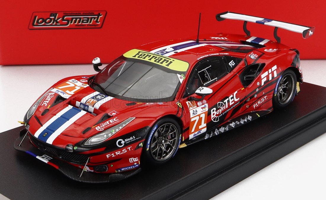 FERRARI | 488 GTE EVO 3.9L TURBO V8 TEAM SPIRIT OF RACE N 71 24h LE MANS 2022 F.DEZOTEUX - P.RAGUES - G.AUBRY