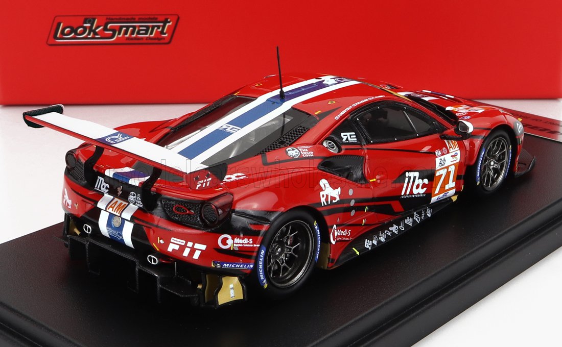 FERRARI | 488 GTE EVO 3.9L TURBO V8 TEAM SPIRIT OF RACE N 71 24h LE MANS 2022 F.DEZOTEUX - P.RAGUES - G.AUBRY