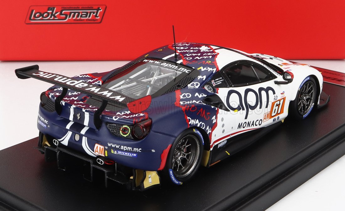 FERRARI | 488 GTE EVO 3.9L TURBO V8 TEAM AF CORSE N 61 24h LE MANS 2022 L.PRETTE - C.GRUNEWALD - V.ABRIL