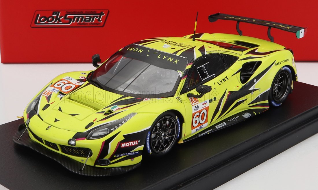 FERRARI | 488 GTE EVO 3.9L TURBO V8 TEAM IRON LYNX N 60 24h LE MANS 2022 C.SCHIAVONI - A.BALZAN - R.GIAMMARIA