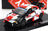 Voiture miniature Toyota GR Yaris Rally1 par Vroomi, détaillée avec décalcomanies sponsors et livrée de course