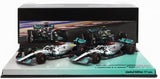MERCEDES GP | F1 SET 2X W13E TEAM MERCEDES-AMG PETRONAS F1 N 44 3. BAHRAIN GP 2022 LEWIS HAMILTON + N 63 4. BAHRAIN GP 2022 GEORGE RUSSELL