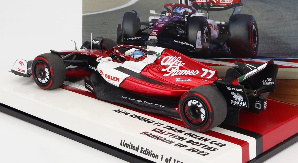 ALFA ROMEO | F1  C42 TEAM ORLEN RACING N 77 6th BAHRAIN GP 2022 VALTTERI BOTTAS