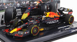 RED BULL | F1 RB18 TEAM ORACLE RED BULL RACING N 1 SIEGER KANADISCHER GP WELTMEISTER 2022 MAX VERSTAPPEN | MATT BLAU GELB ROT