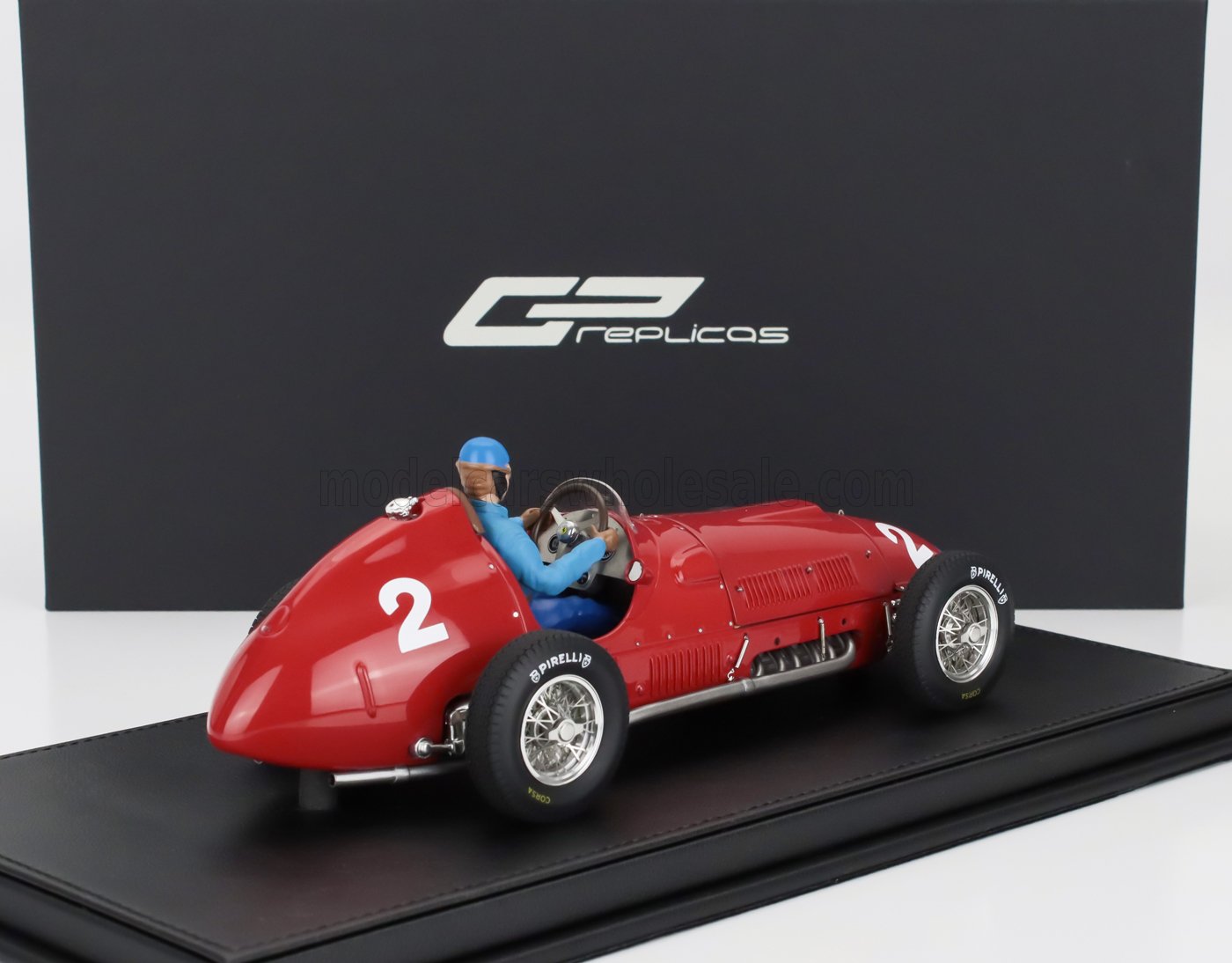 FERRARI | F1  375 N 2 WINNER ITALY MONZA GP (with pilot figure) 1951 ALBERTO ASCARI