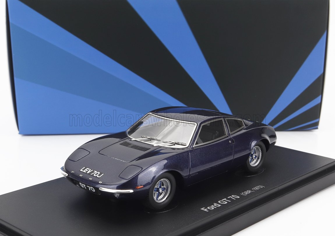 Ford GT 70 1970 Dark Blue Metallic Avenue43 1:43 scale model