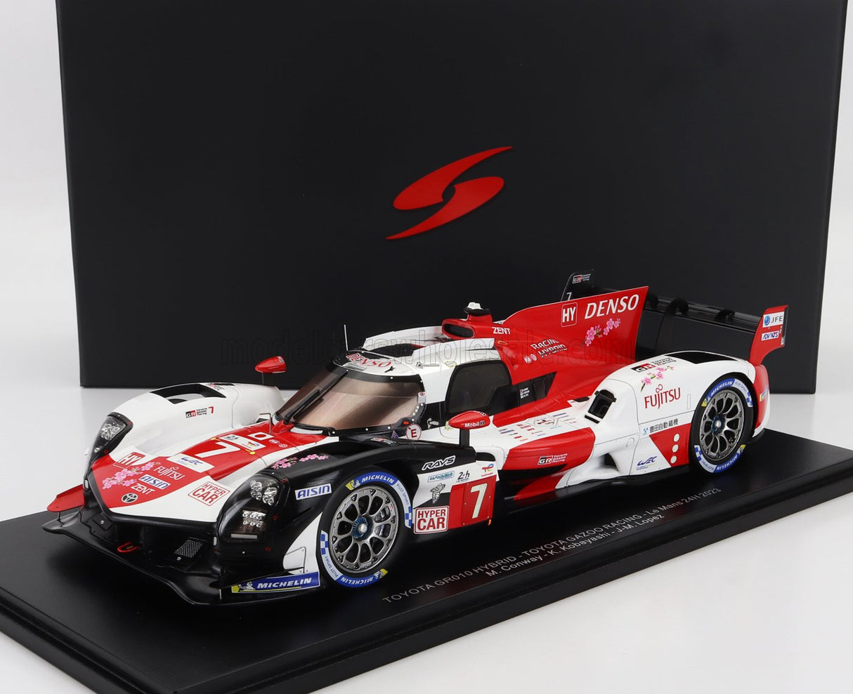 TOYOTA | GR010 3.5L V6 TWIN TURBO HYBRID TEAM GAZOO RACING N 7 24h LE MANS 2023 MIKE CONWAY - KAMUI KOBAYASHI - JOSE MARIA LOPEZ