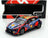 Voiture miniature Hyundai N Rally1 par Vroomi, réplique die-cast détaillée avec livrée Shell et Mobis