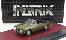 ALFA ROMEO - GIULIA GTC CABRIOLET OPEN 1964 - GREEN MET