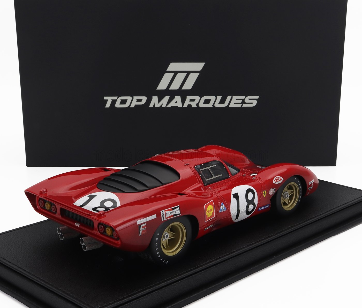 FERRARI | 312P 3.0L V12 COUPE TEAM SEFAC N 18 24h LE MANS DIRTY VERSION 1969 PEDRO RODRIGUEZ – DAVID PIPER