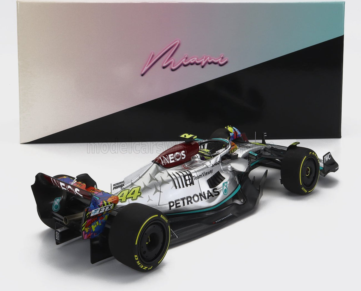 MERCEDES GP | F1 W13E TEAM MERCEDES-AMG PETRONAS F1 N 44 6th MIAMI GP 2022 LEWIS HAMILTON