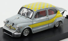 FIAT - 600 ABARTH 1000 CORSA UFFICIALE Gr.5 LIVREA GIALLA 1958 - GREY YELLOW Scale model car on Vroomi