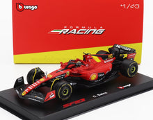 FERRARI | F1  SF-23 TEAM SCUDERIA FERRARI N 55 POLE POSITION 3rd MONZA ITALY GP 2023 CARLOS SAINZ - WITH PILOT AND SHOWCASE