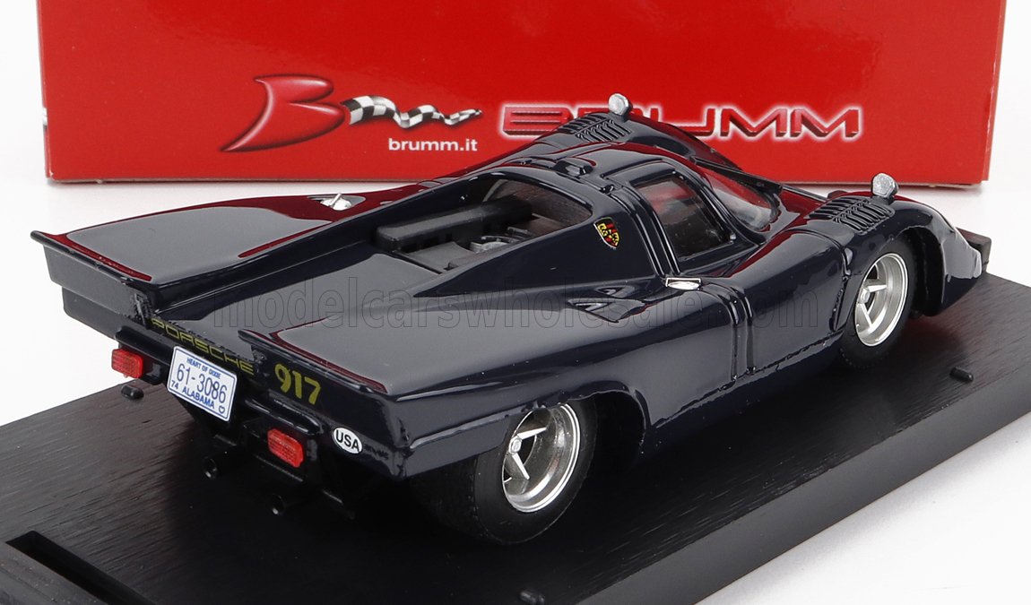 Porsche 917K Stradale Road Conte Rossi 1975 Blue Brumm 1:43 scale model - image 2